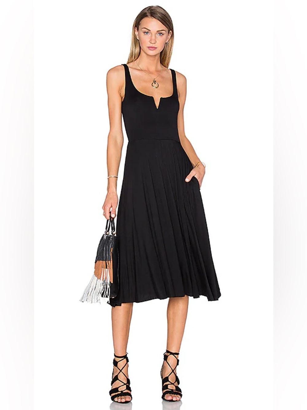 House of Harlow 1960 x REVOLVE Ella Tank Dress in Black
